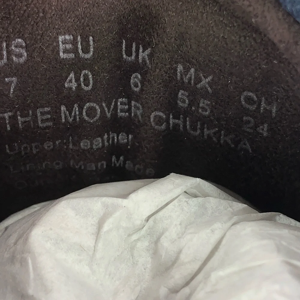 KENNETH Cole Navy The Mover Chukka Boots